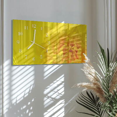 Reloj horizontal Flor