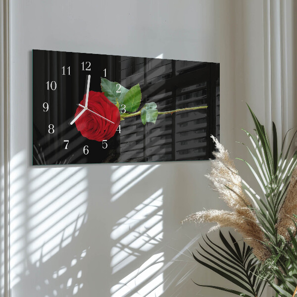 Reloj horizontal Rosa