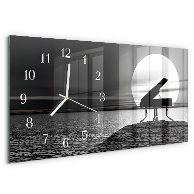Reloj horizontal Piano