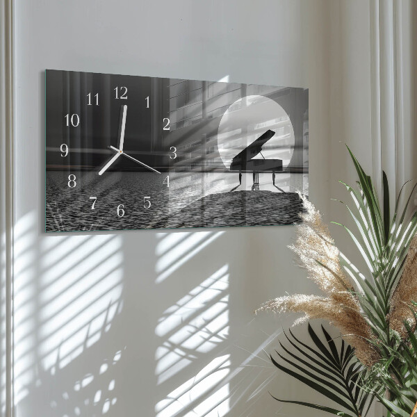 Reloj horizontal Piano