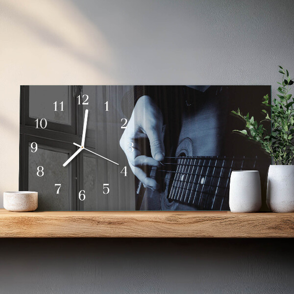 Reloj horizontal Guitarrista