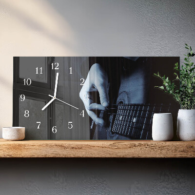 Reloj horizontal Guitarrista