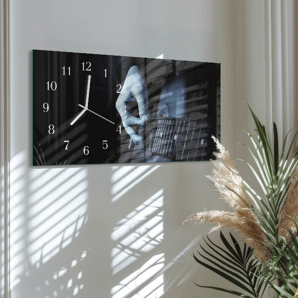 Reloj horizontal Guitarrista