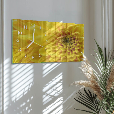 Reloj horizontal Crisantemo