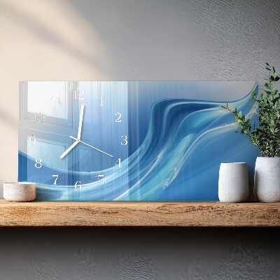 Reloj horizontal Olas Azules