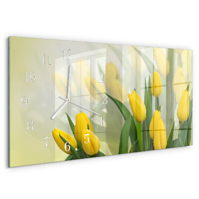 Reloj horizontal Tulipanes