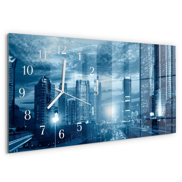 Reloj horizontal La Ciudad De Noche