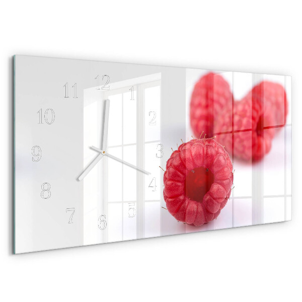 Reloj horizontal Frambuesas