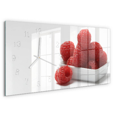 Reloj horizontal Frambuesas