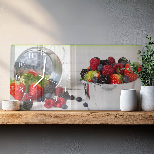 Reloj horizontal Frutos Del Bosque