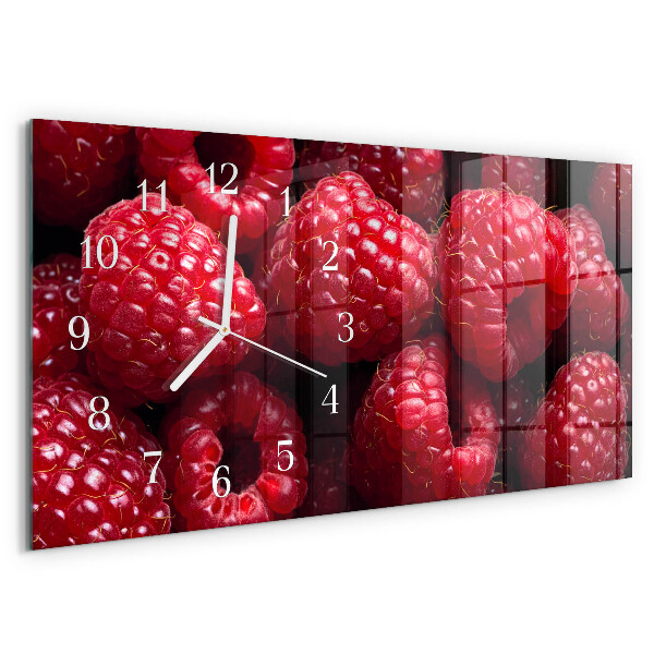 Reloj horizontal Frambuesas