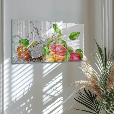 Reloj horizontal Fruta En Agua