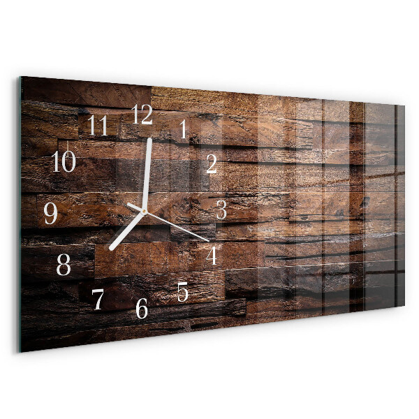 Reloj horizontal Madera