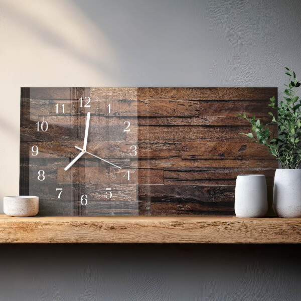 Reloj horizontal Madera