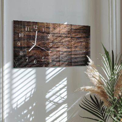 Reloj horizontal Madera