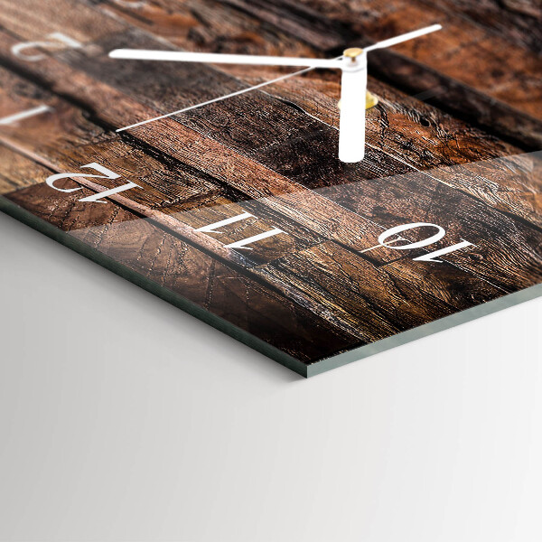 Reloj horizontal Madera
