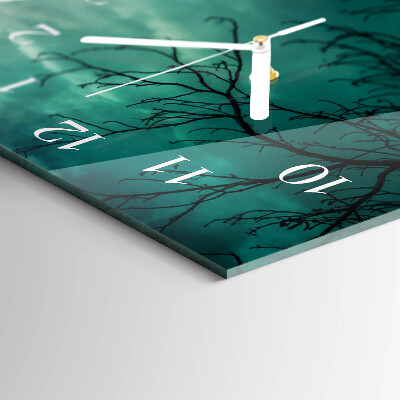 Reloj horizontal Luna