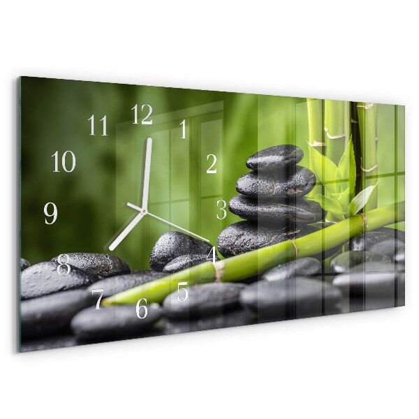Reloj horizontal Piedras Zen