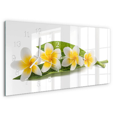Reloj horizontal Flores