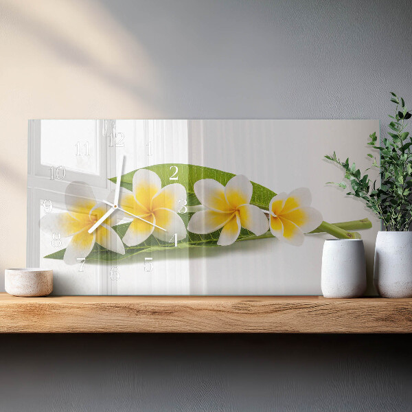Reloj horizontal Flores