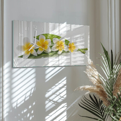 Reloj horizontal Flores