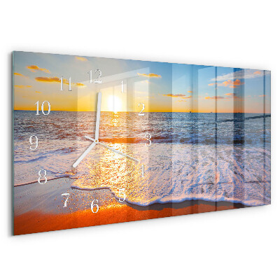 Reloj horizontal Atardecer