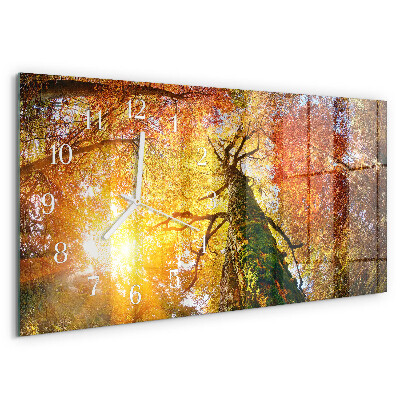 Reloj horizontal Otoño