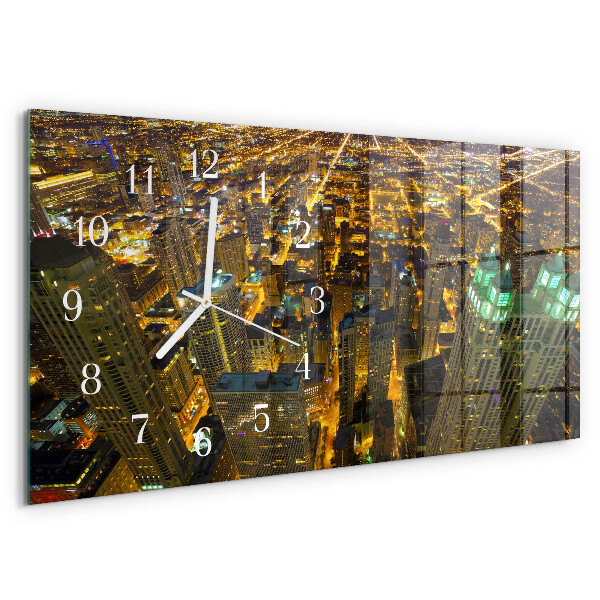 Reloj horizontal La Ciudad De Noche