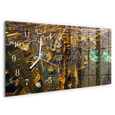 Reloj horizontal La Ciudad De Noche