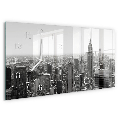 Reloj horizontal Nueva York