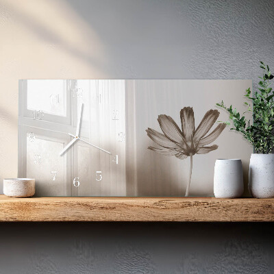 Reloj horizontal Flor
