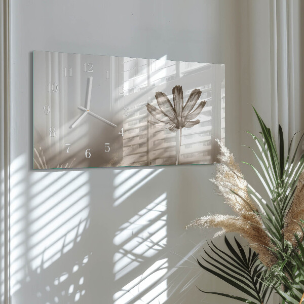Reloj horizontal Flor