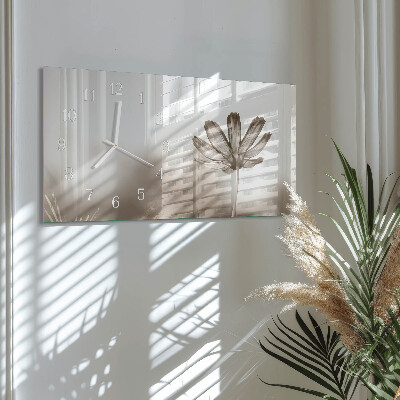 Reloj horizontal Flor