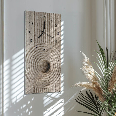 Reloj rectangular Piedra