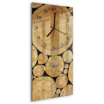 Reloj rectangular Madera