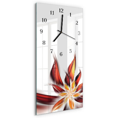 Reloj rectangular Flor