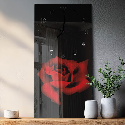Reloj rectangular Rosa