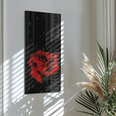 Reloj rectangular Rosa