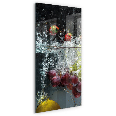 Reloj rectangular Fruta