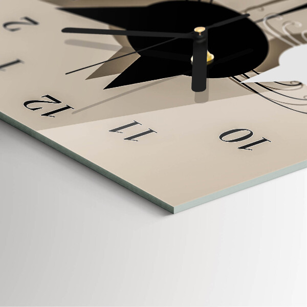Reloj rectangular Gatos