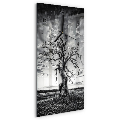 Reloj rectangular Árbol