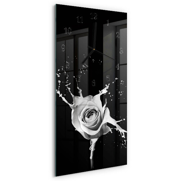 Reloj rectangular Rosa