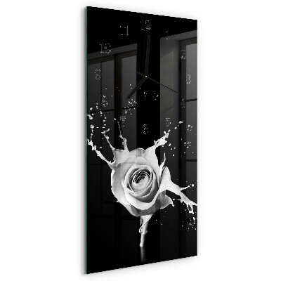 Reloj rectangular Rosa