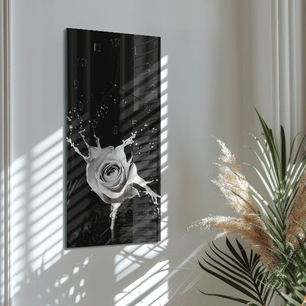 Reloj rectangular Rosa
