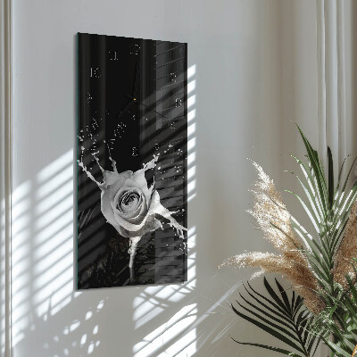 Reloj rectangular Rosa