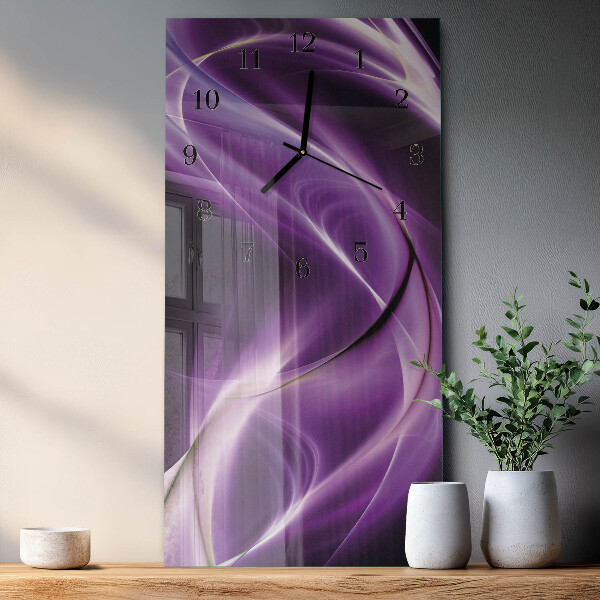 Reloj rectangular Ondas