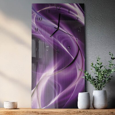 Reloj rectangular Ondas