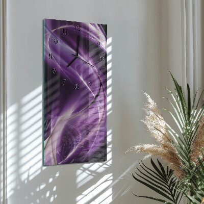 Reloj rectangular Ondas
