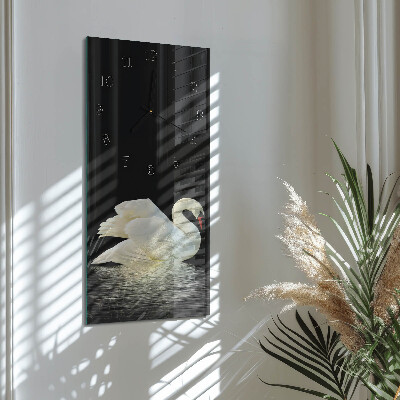 Reloj rectangular Cisne