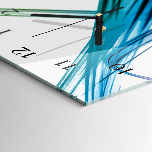 Reloj rectangular Abstracción